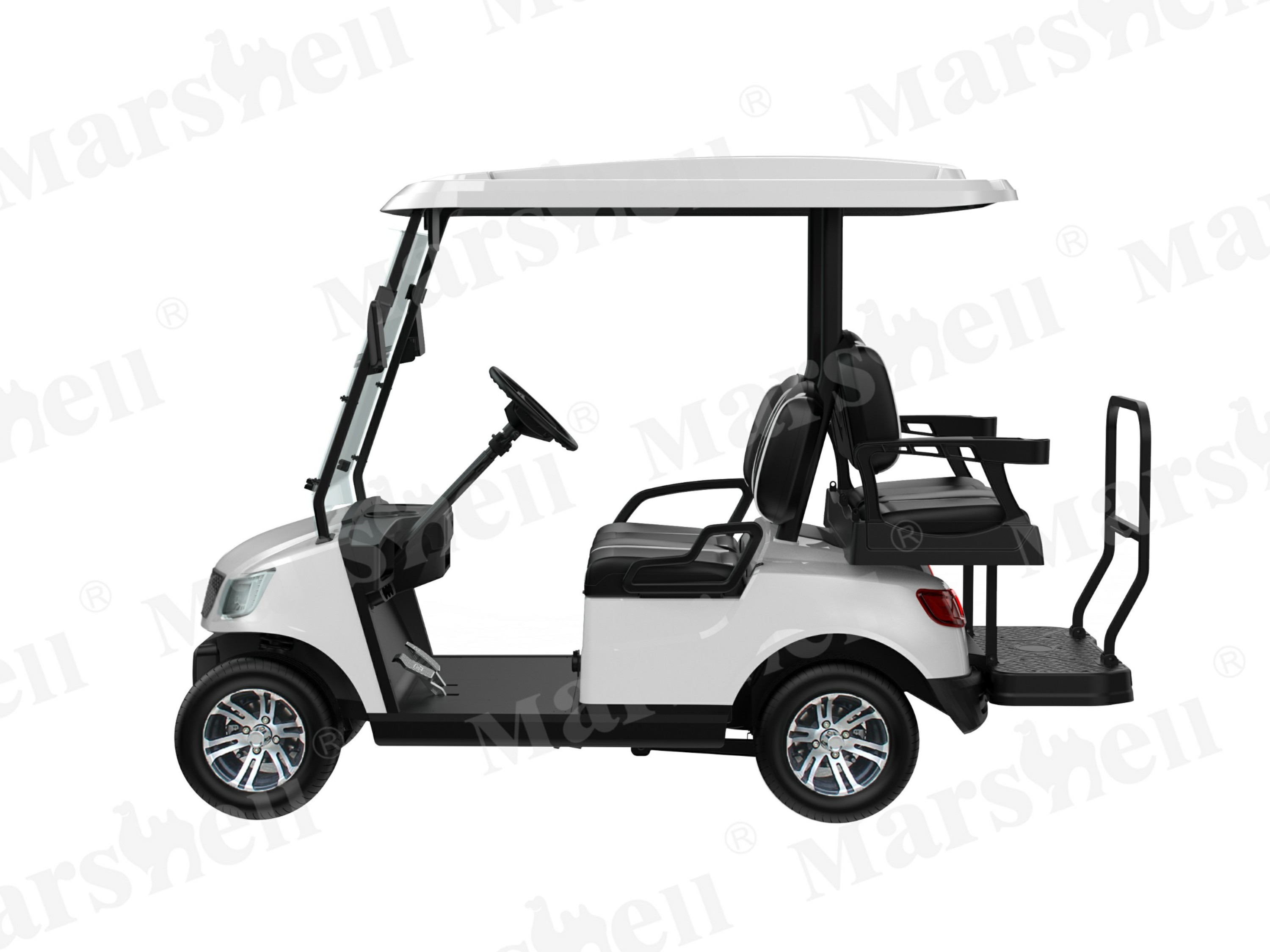 四座電動(dòng)高爾夫球車