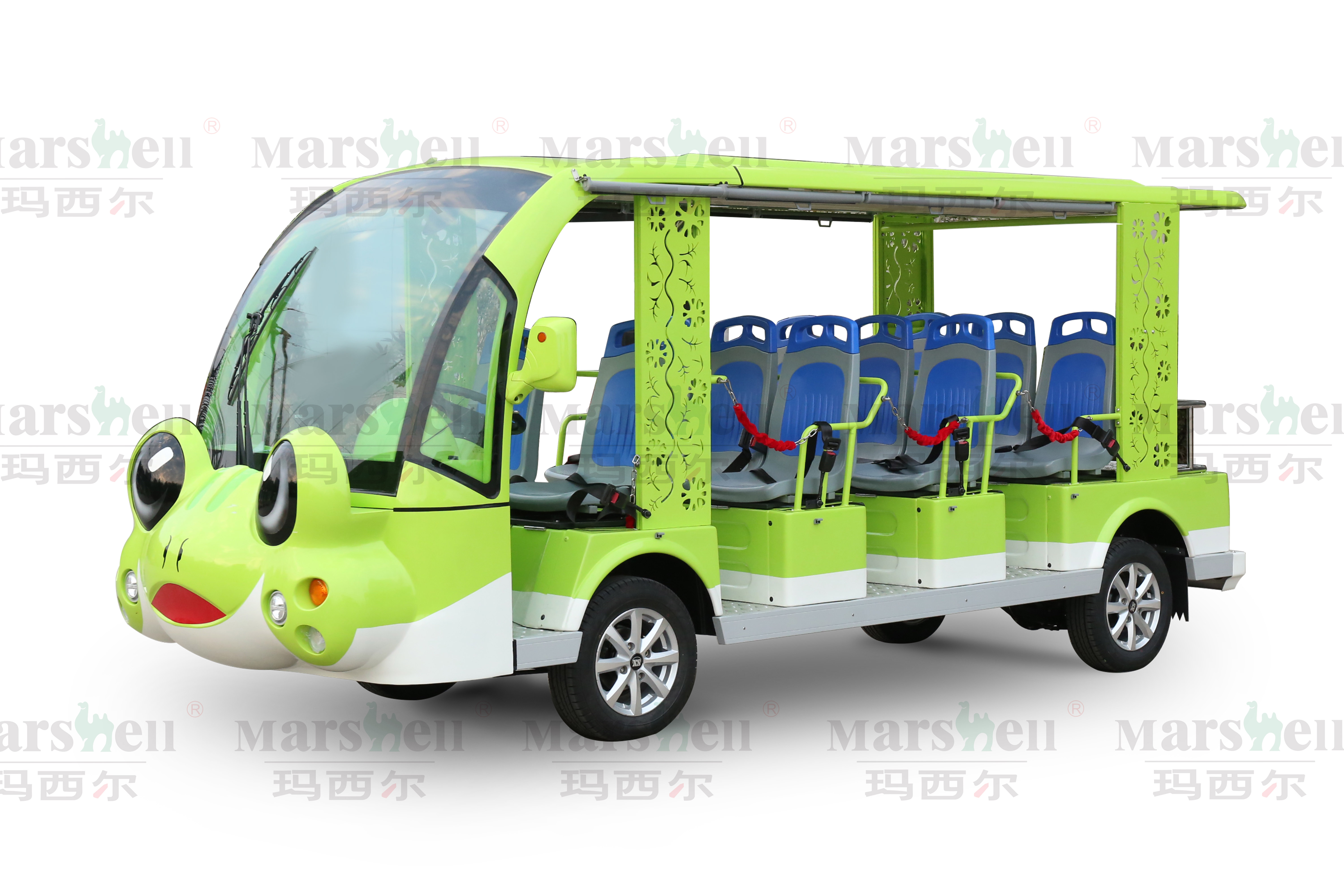 青蛙主題造型觀光車(chē)